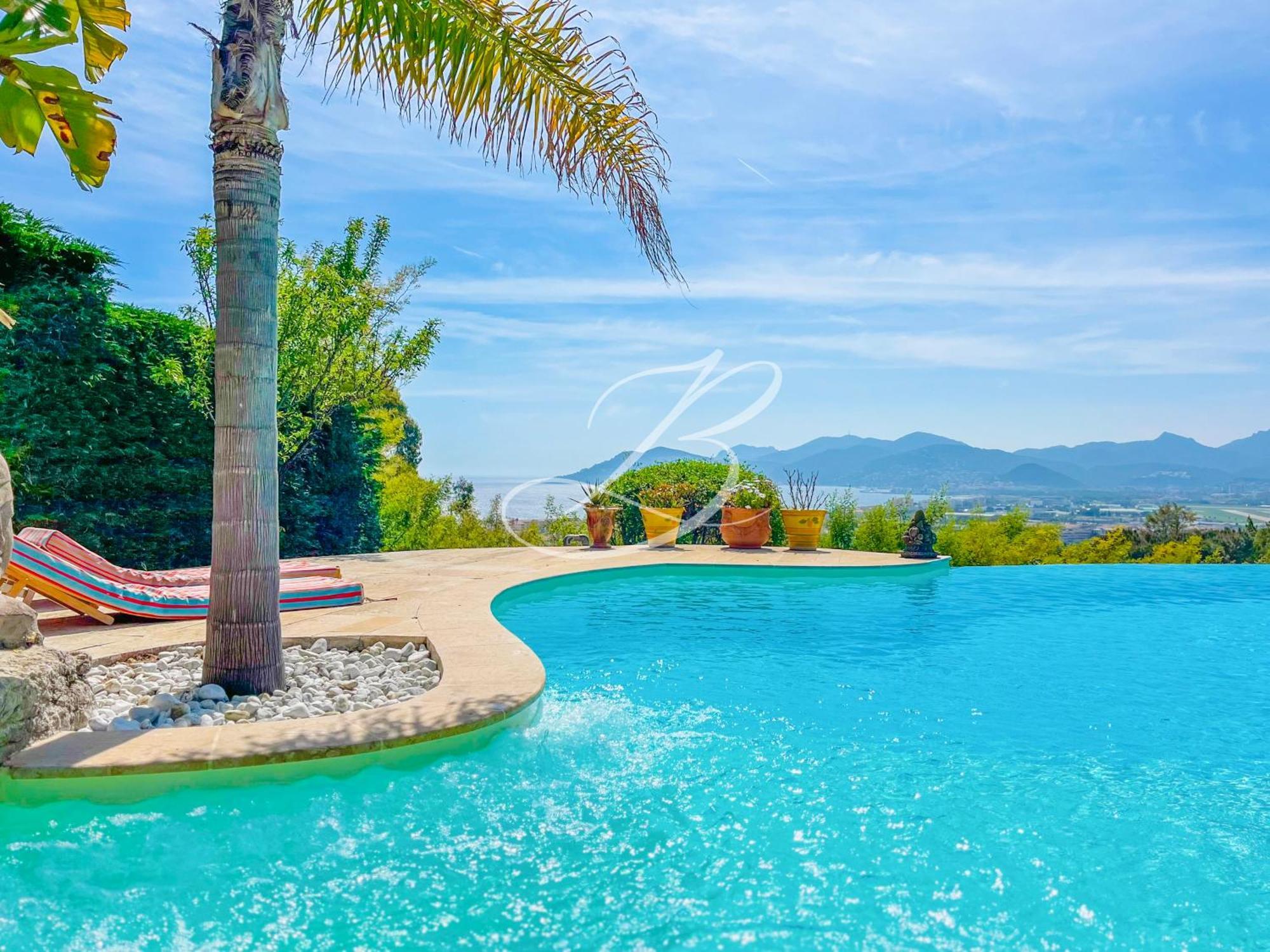 Villa Bleu Rivage - Piscine Vue Panoramique Cannes
